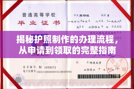 德城揭秘护照制作的办理流程，从申请到领取的完整指南