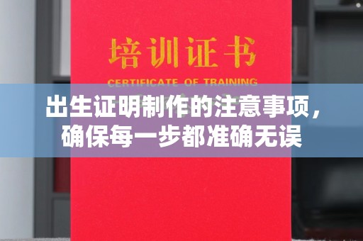德城出生证明制作的注意事项，确保每一步都准确无误