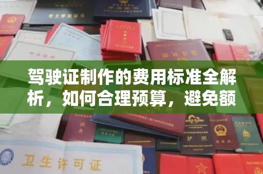 德城驾驶证制作的费用标准全解析，如何合理预算，避免额外支出